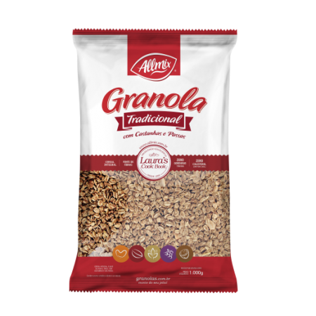 Granola Almix Trad Castanha Passas 1Kg
