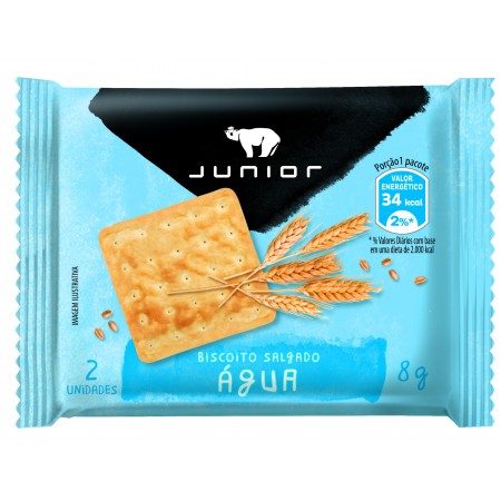 Biscoito Jr Água 8G