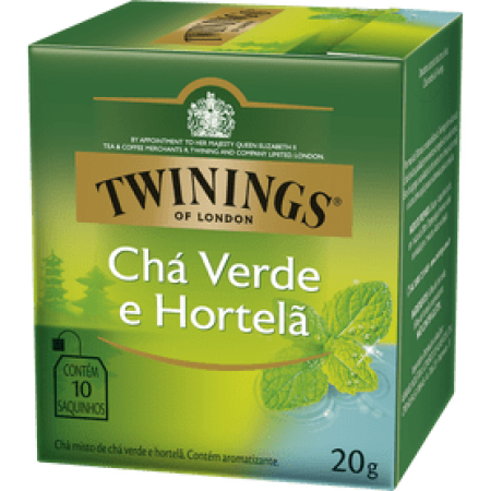 Chá Twinings Verde Hortelã 20G