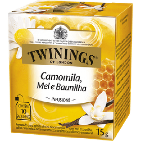Chá Twinings Camomila, Mel e Baunilha 15G