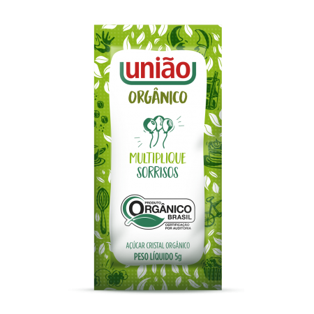 Sachet União Açúcar Orgânico 5G