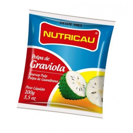 Polpa Nutricau Graviola 12X100G