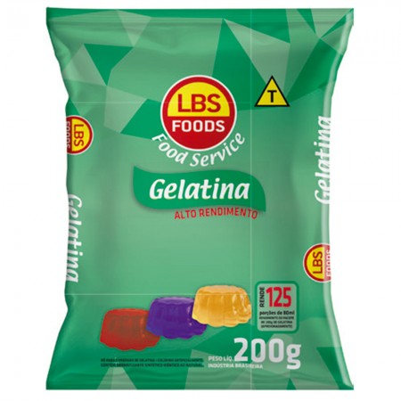 Gelatina Lbs Zero Cereja