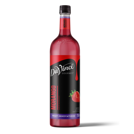 Xarope Davinci Stra Wberry Fruitjr 750Ml